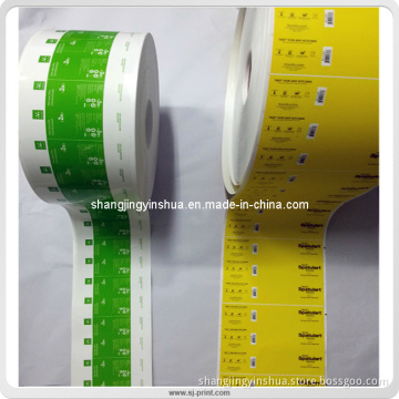 Custom Color Printing Clear PVC Strong Adhesive Labels